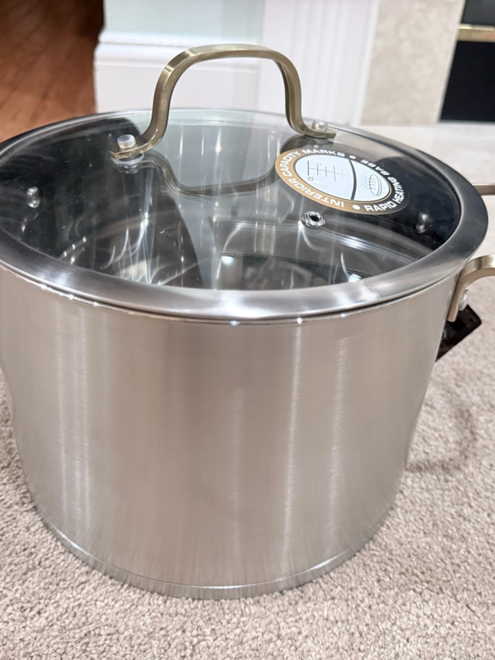 David Burke Auro 8-quart stock Pot